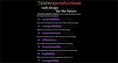Desktop Screenshot of 7sisters.com