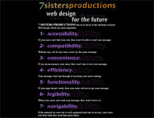 Tablet Screenshot of 7sisters.com